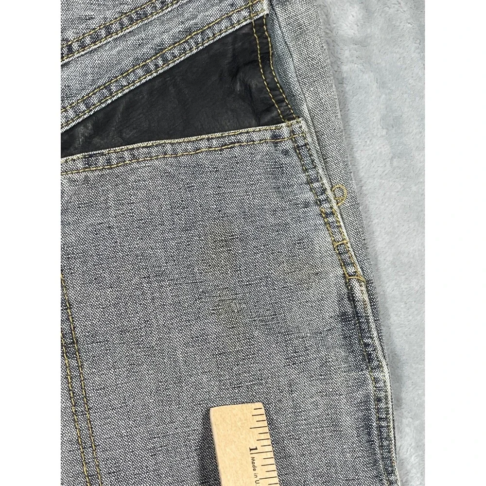 Vintage Guess for Men Georges Marciano Gray High Waist Button Fly Jeans 29
